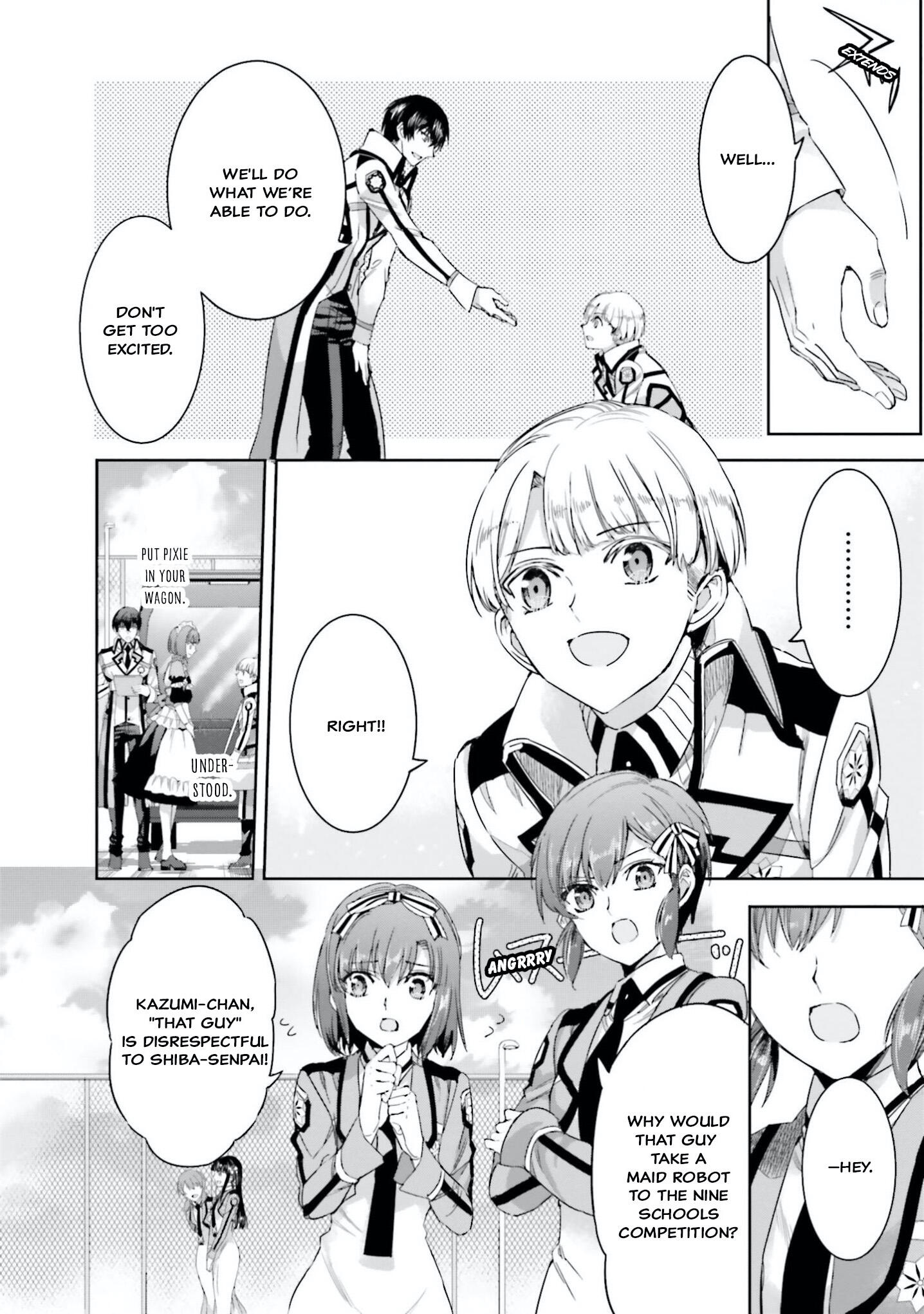 Mahouka Koukou no Rettousei - Steeplechase-hen Chapter 8 11